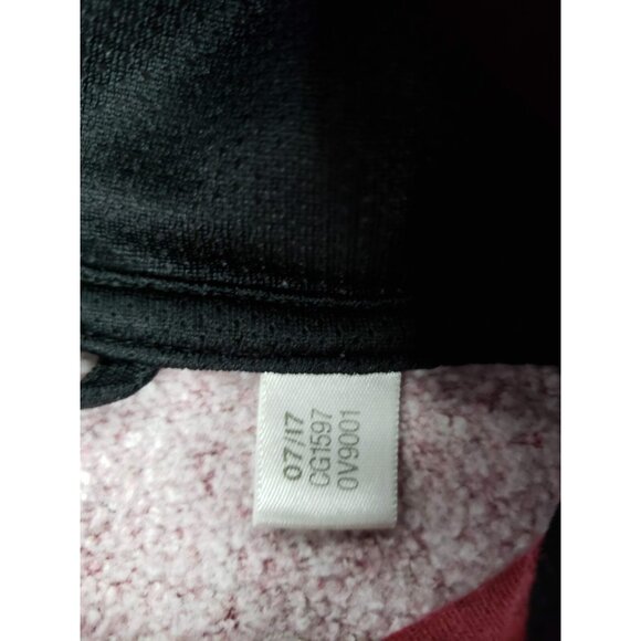 Adidas Hoodie Red M/L Adult Activewear Gym Casual Hoodie Kangaroo Pocket Warm - Picture 7 of 10